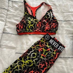 Zumba matching outfit size small